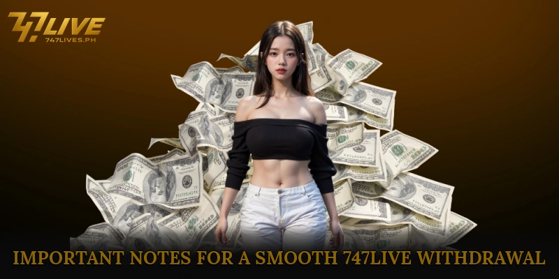 Important Notes for a Smooth 747Live Withdrawal