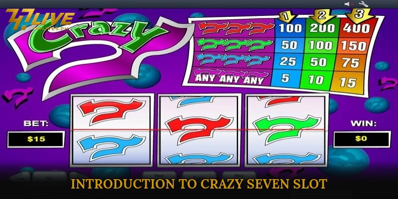 Introduction to Crazy Seven Slot