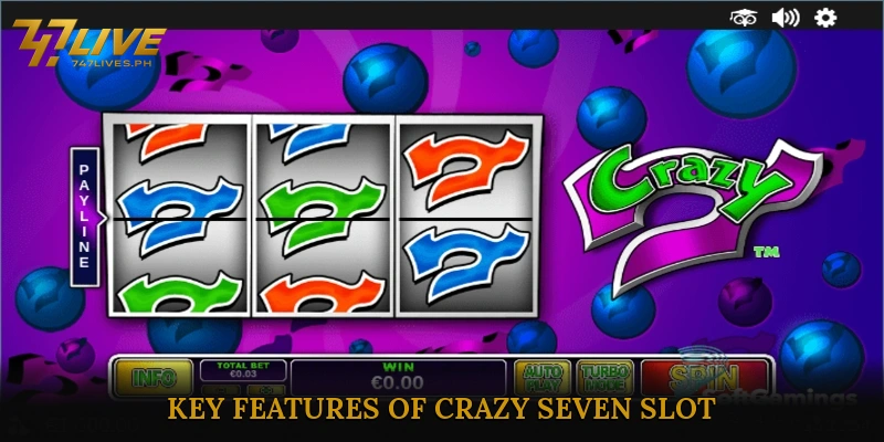 Key Features of Crazy Seven Slot