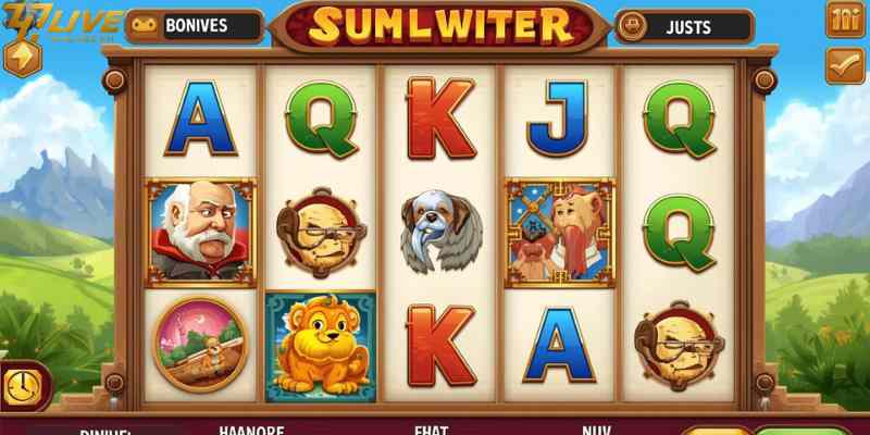 Most traditional slot games follow a simple design structure