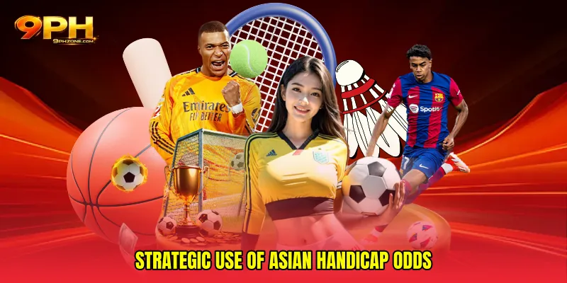 Strategic use of Asian handicap odds